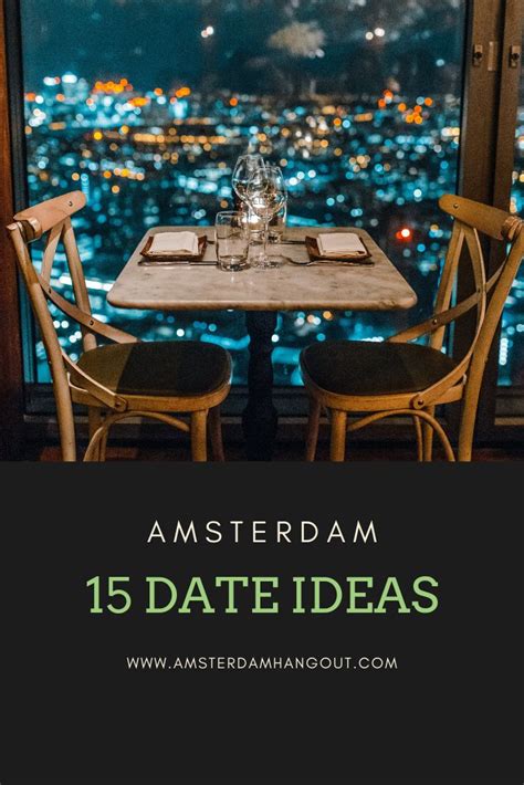 15 Amsterdam Date Ideas